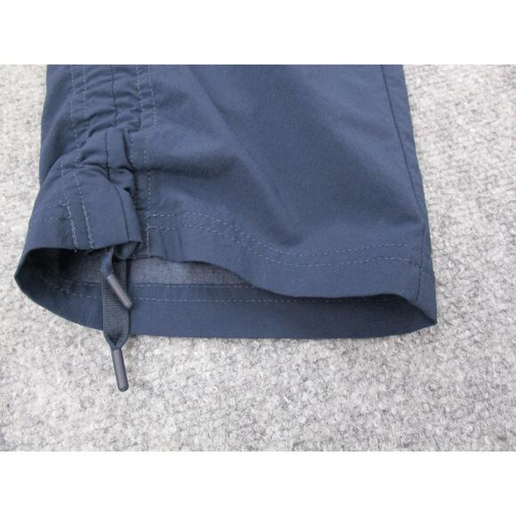 The North Face Pants Women 10 Navy Stretch Hiking Cinch Hem Cargo Hiking Outdoor - Picture 12 of 16